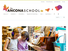 Tablet Screenshot of anconaschool.org